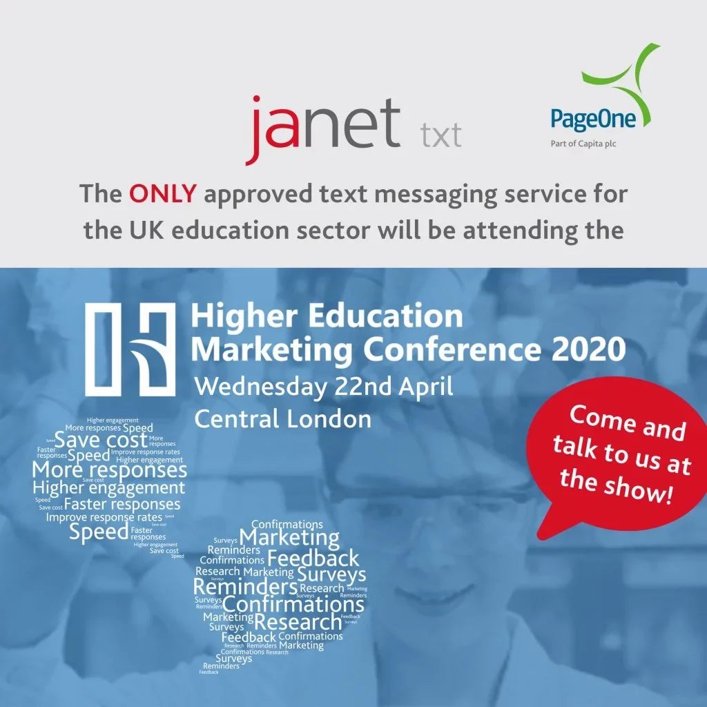 text messaging service for the uk education sector